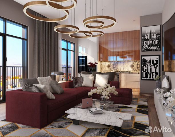 1-к квартира, 37.3 м², 7/21 эт. 1-к квартира, 37.3 м², 7/21 эт.