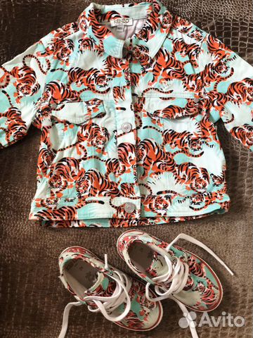 Кеды и куртка Kenzo