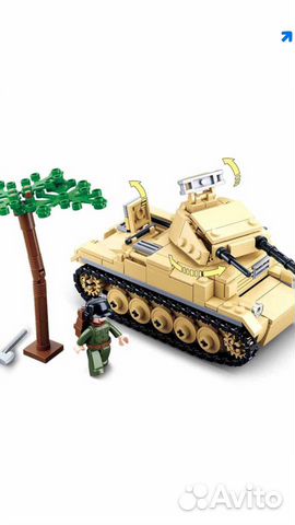 Конструктор военный новый
