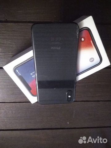 iPhone X 256 space gray рст