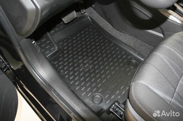 Коврики салона Chevrolet Aveo (2012-20) полиуретан