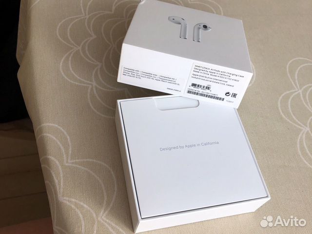 Коробка от AirPods 2 оригинал