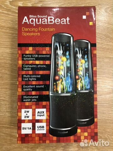 Акустическая система со светомузыкой. Новая