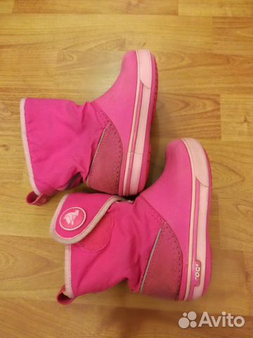 Сапоги зимние crocs c7