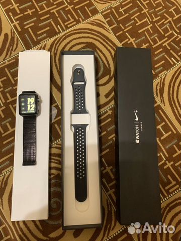 Apple Watch series 3 Nike+ 42мм
