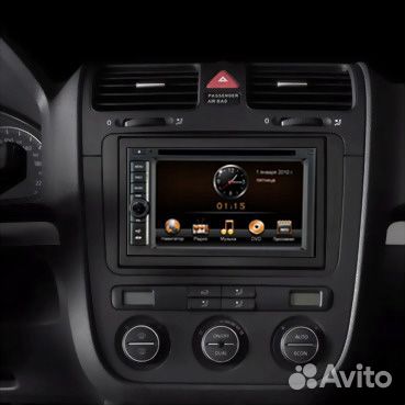 Переходная рамка 2 DIN для Volkswagen,Skoda Переходная рамка 2 DIN для Volkswagen,Skoda