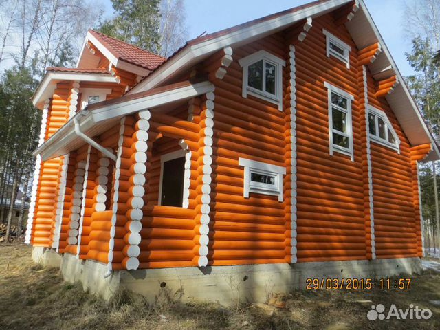 Отделка сруба, шлифовка, покраска, конопатка, тёпл Отделка сруба, шлифовка, покраска, конопатка, тёпл