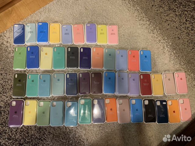 Чехол на iPhone selicone case