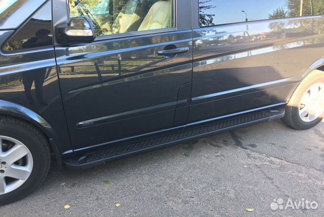 Пороги площадки Vito Viano V-class Пороги площадки Vito Viano V-class