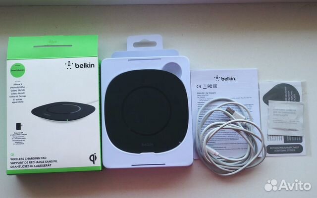 Беспроводная зарядка belkin