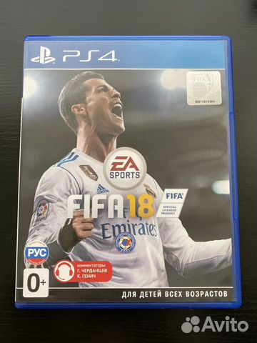 Игра для PS4 fifa 18 фифа 18