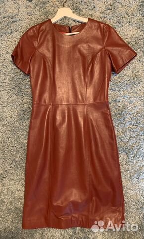 Платье кожаное Платье кожаное