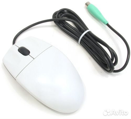 Мышь Logitech PC/2, новые количество в целлофаново