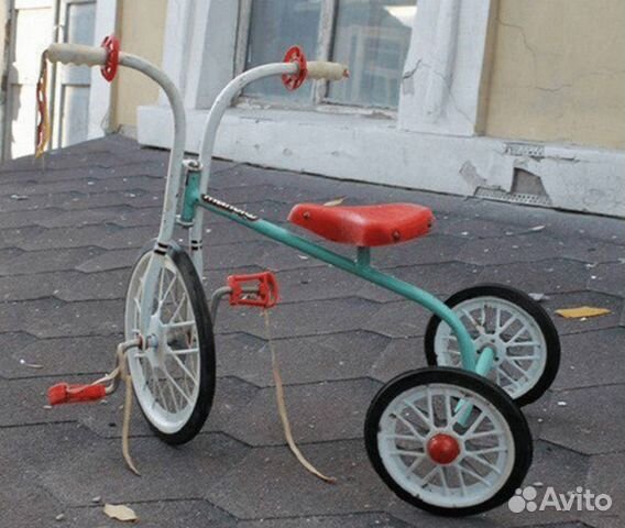 Велосипед трёхколёсный СССР