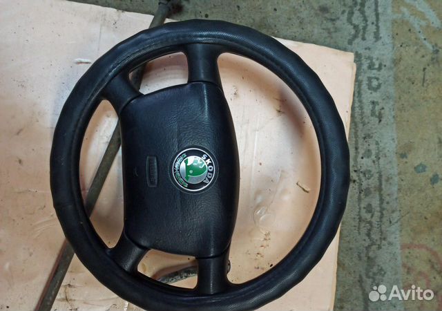 Руль с подушкой безопасности Шкода Октавия 1U тур