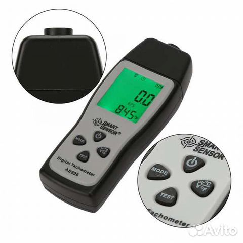 Цифровой измеритель скорости вращения