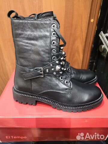 Новые кожаные ботинки El Tempo р. 40