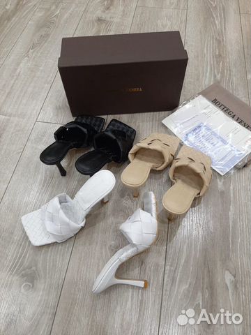 Шлёпанцы Botega Veneta (36-40) LUX Шлёпанцы Botega Veneta (36-40) LUX