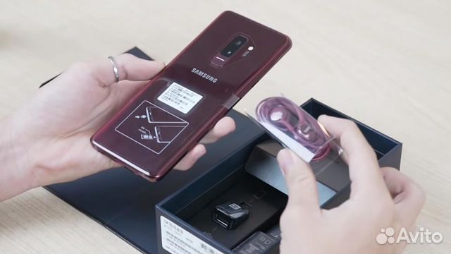 SAMSUNG Galaxy S9 Plus SM-G965FD 64Gb Burgundy Red