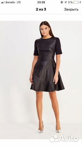 Кожаное платье Кожаное платье