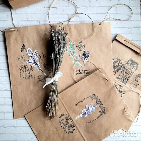 Пакеты подарочные