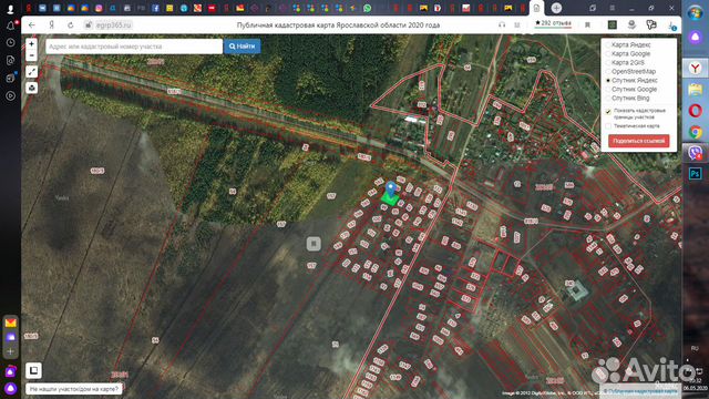 Кадастровая карта мышкинского района ярославской области