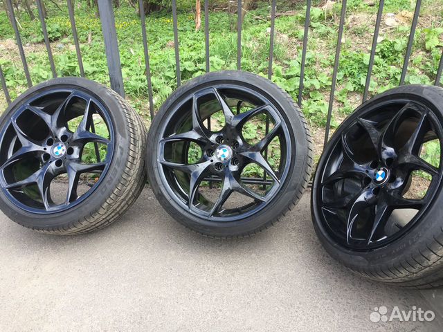 Оригинальный комплект колес r21 на Bmw x5 x6