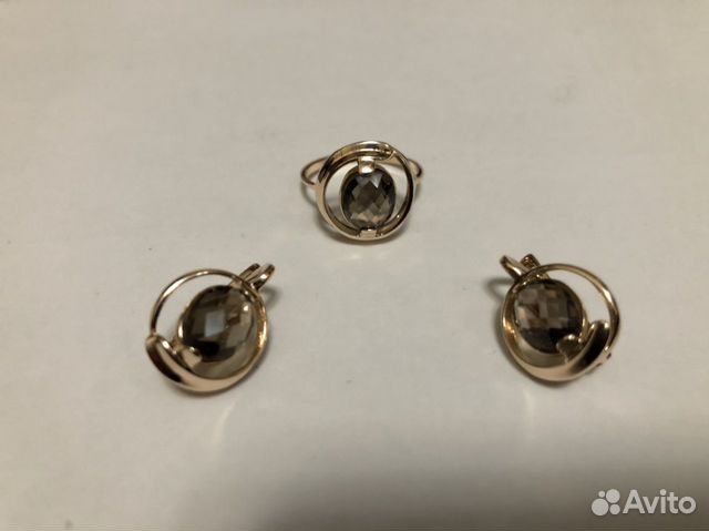 Серги и Колечко из золота Серги и Колечко из золота