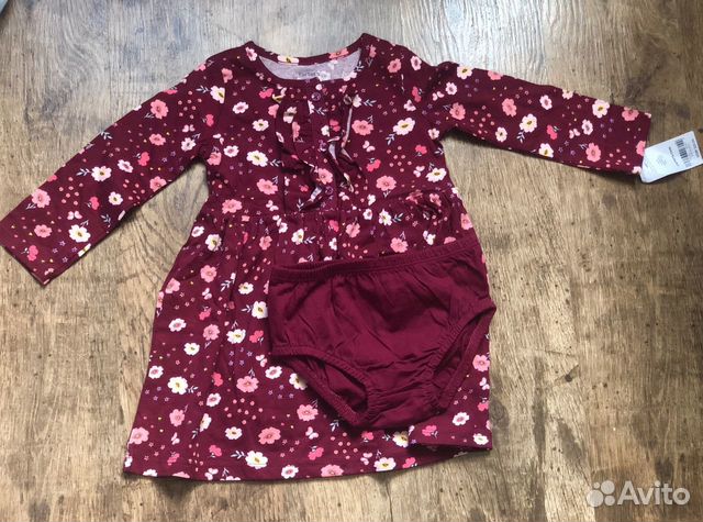 Платье Carter’s новое,18m Платье Carter’s новое,18m