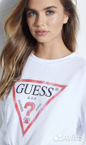 Лонгслив тонкий Guess