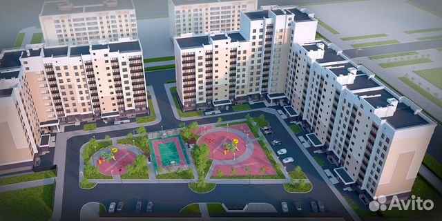 1-к квартира, 40 м², 3/9 эт.