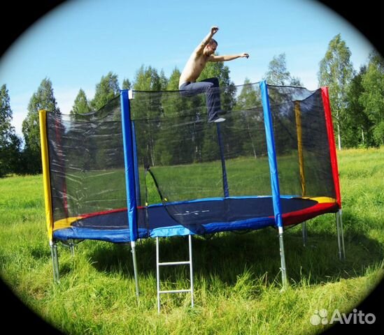 Батут 305 см. для дачи детский (для детей и взросл