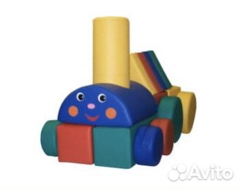 Игровой мягкий набор Паровозик
