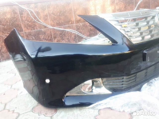Бампер передний Camry 50 в сборе