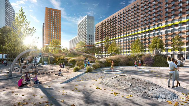 1-к квартира, 33.6 м², 17/25 эт. 1-к квартира, 33.6 м², 17/25 эт.