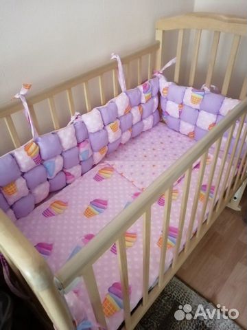 Бортики в детскую кроватку Бортики в детскую кроватку