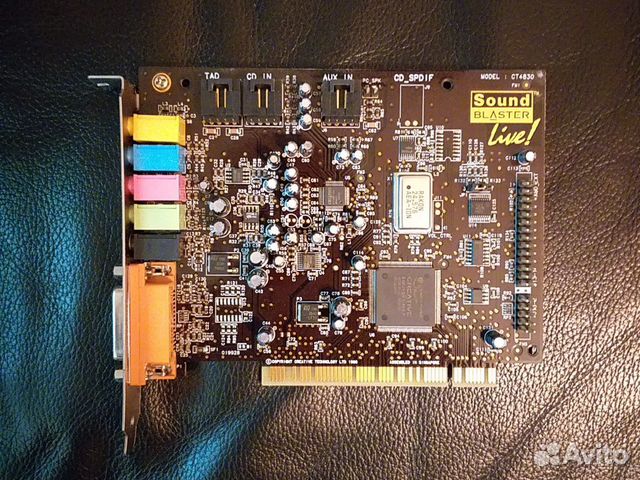 Звуковая карта Sound Blaster Live CT 4830