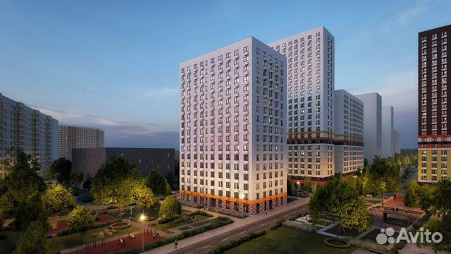 1-к квартира, 35.7 м², 20/25 эт. 1-к квартира, 35.7 м², 20/25 эт.