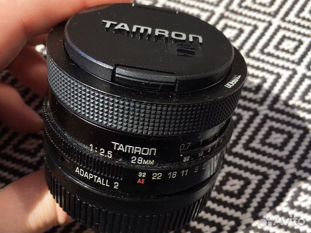 Объектив Объектив Tamron 28 mm f/ 2.5 с кофром Объектив Объектив Tamron 28 mm f/ 2.5 с кофром