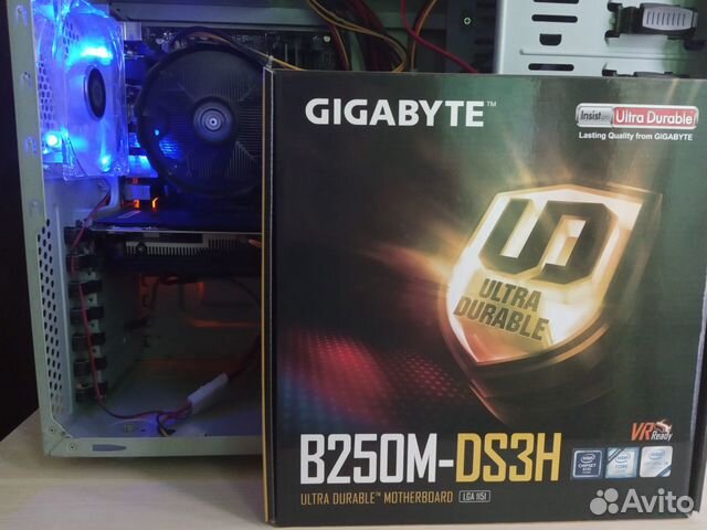 Pentium G4600 + GA-B250M-DS3H