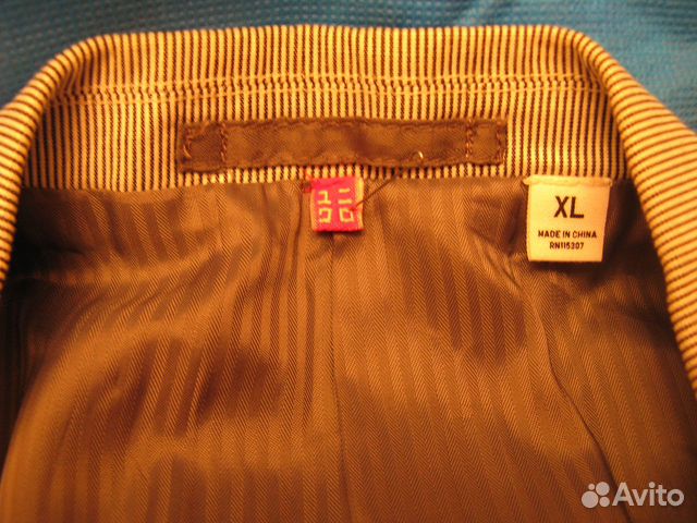 Пиджак летний Uniqlo Япония р.XL (50+ /175-183) Пиджак летний Uniqlo Япония р.XL (50+ /175-183)