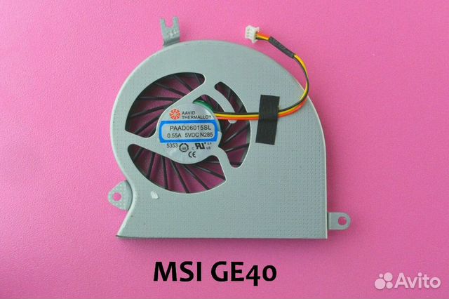 Кулеры для MSI GE40 GE60 GP60 GE70