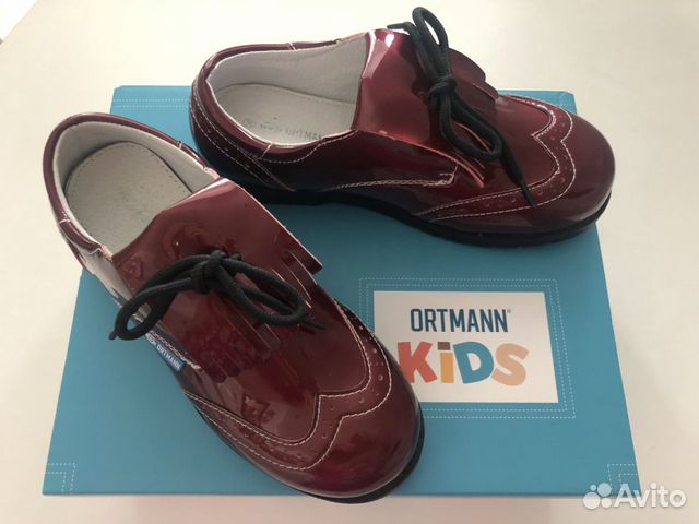 Новые детские полуботинки ortmann 35 размер Новые детские полуботинки ortmann 35 размер
