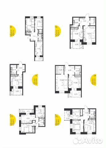 Студия, 20 м², 6/17 эт. Студия, 20 м², 6/17 эт.
