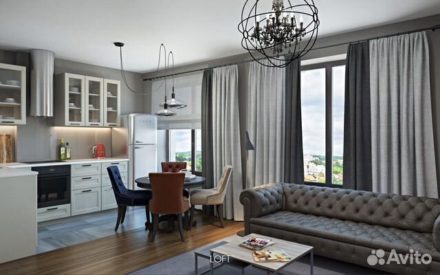 2-к квартира, 56.4 м², 15/30 эт.