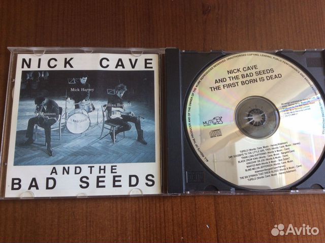 Автограф Ника Кейва (Nick Cave) и Бликсы Баргельда Автограф Ника Кейва (Nick Cave) и Бликсы Баргельда