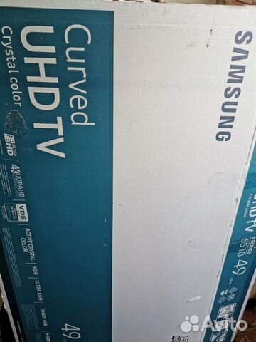 Телевизор Samsung Curved UHD 6510 49 дюймов