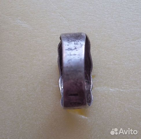 Серебряное кольцо СССР.18 размер.875 проба