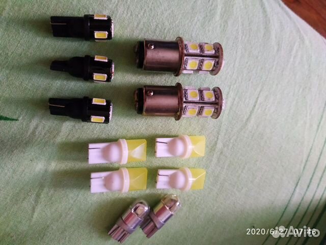 Диодные лампы разные