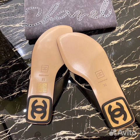 Шлёпанцы Chanel босоножки сабо сандали шлёпки